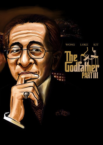 GodFather III poster illustration for UIP edited A3