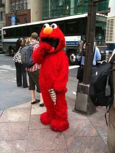 Cookie Monster on 42nd St.