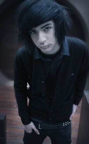 Emo Guys With Black Hair