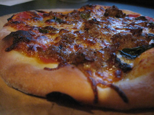 sausage pizza