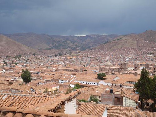 City of Cusco from my room