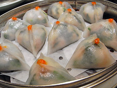 dumpling11　冬茸帯子餃（冬瓜と貝柱の蒸し餃子）