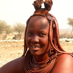 sweet Himba girl     Namibia