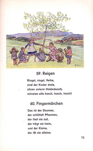 Vintage children's book illustration