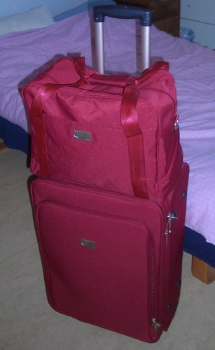 All packed in new suitcase and even newer 