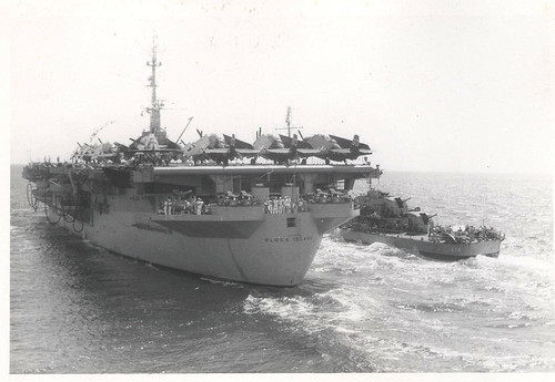 Warbird picture - Avengers on carrier - USS Block Island (CVE-106)
