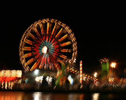 Blurred Ferris Wheel
