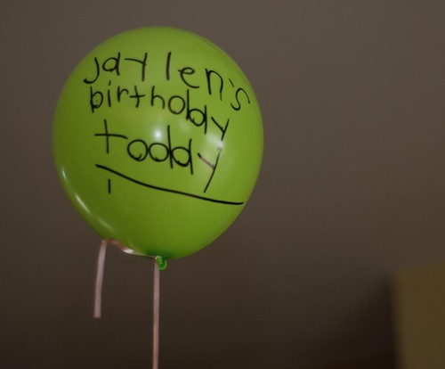 balloons decorated by Hope