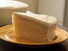 lemon genoise cake slice death cafe