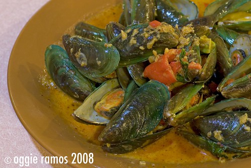 Mussels in Chili (Php 90)