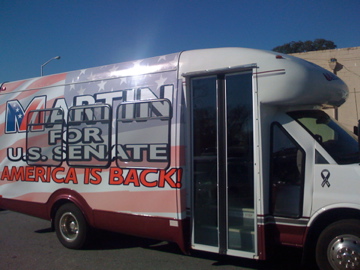 Campaign bus