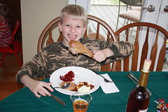 Andrew at Thanksgiving