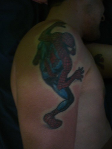 Labels: The Spiderman Tattoo Gallery