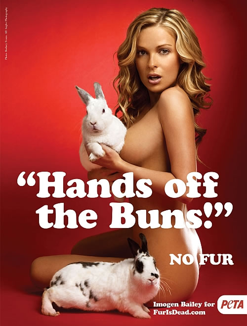 Imogen Bailey - anti-fur campaign