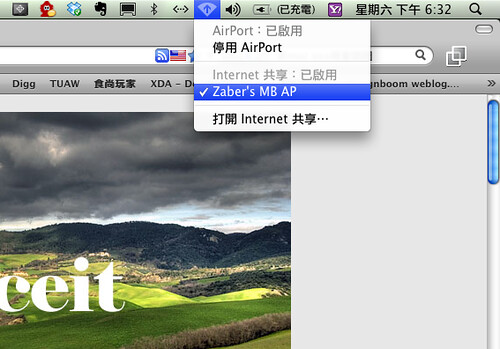 OS X Internet Sharing 6