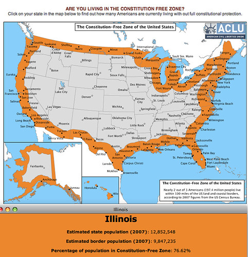 ACLU Constitution Free Zone