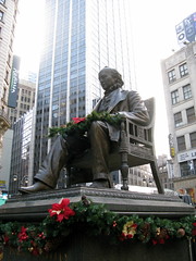 Statue of Horace Greeley by Elizabeth Thomsen, on Flickr
