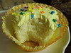 White Velvet Butter Cupcakes with Lemon-Flavored Golden Neoclassic Buttercream