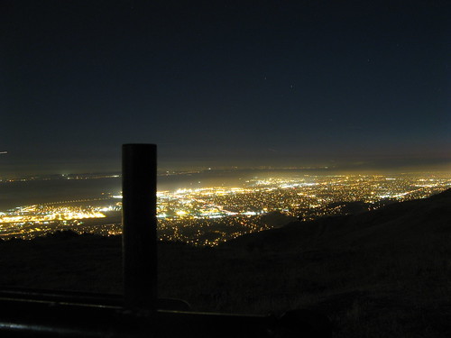 Alameda county after dark