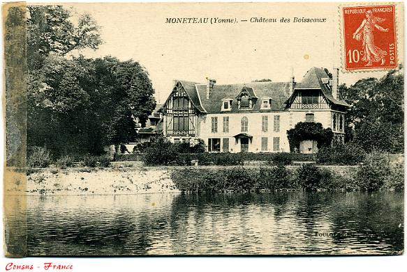 Château des BOISSEAUX - MONETEAU (Yonne)