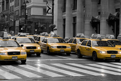 Taxis in NY by neil.lathwood