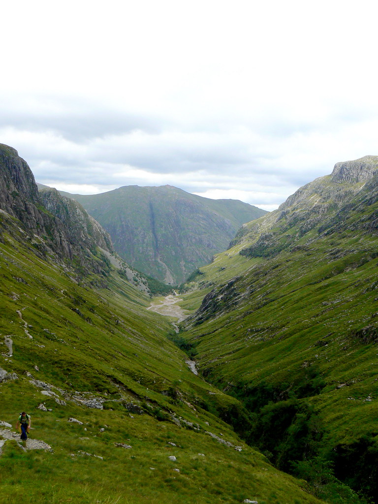Lost Valley towards Am Bodach