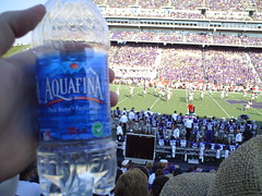 A $3.50 bottle of water in Bill Snyder Family Stadium