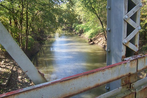 Steel truss bridge, Mill Creek