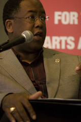 Supervisor Mark Ridley-Thomas at an Arts for LA event