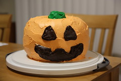 3D Pumpkin Cake
