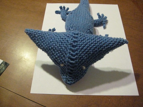 knitted diplocaulus