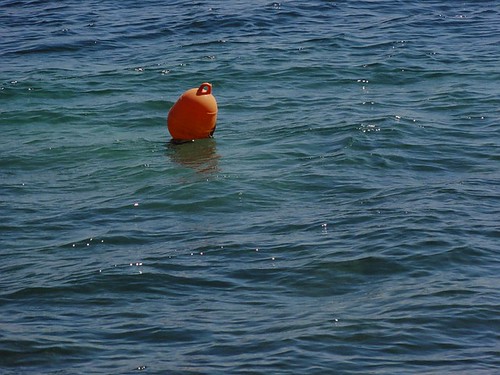 Buoy in the sea
