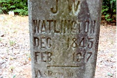 James W. Watlington Gravestone