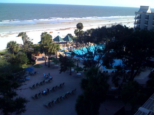 View from my balcony - Hilton Head Marriott