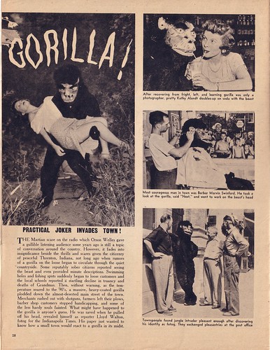 'Gorilla!' Picture Show 1949