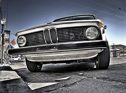 An old BMW 3 Exposure handheld HDR heavy on post processing