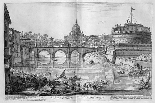 008-Vista del puente y castillo de Sant Angelo
