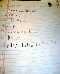 Nick's Christmas List 2008