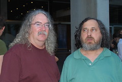 Downes / Stallman by Stephen Downes, on Flickr