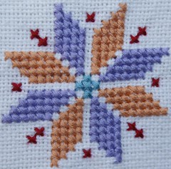 cross-stitch star