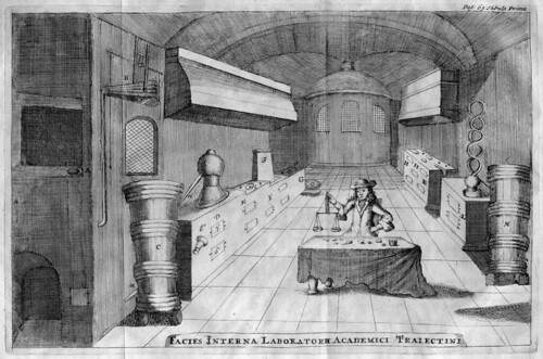 Facies Interna Laboratorium Academici Traiectini 1698