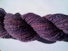 Purple Nurple navajo plyed yarn