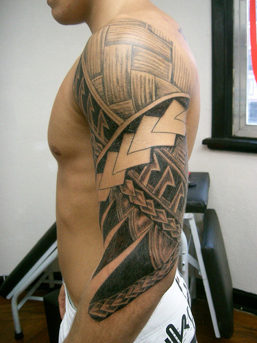 tattoo polinesian. Polinesian Design Tattoo