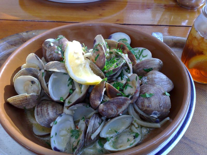 Clams with Pasta