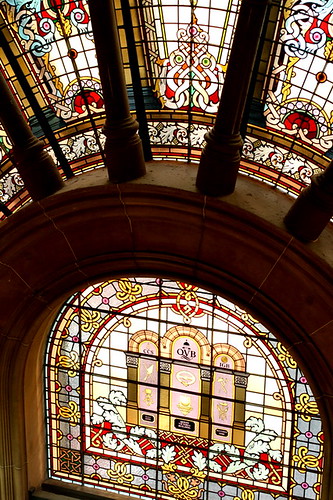 QVB's stained glass window by you.