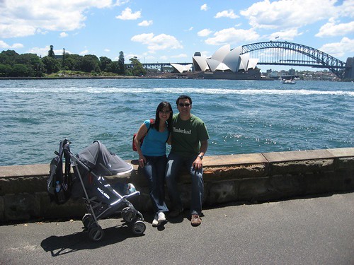 View of SOH and Harbour Bridge, Sydney