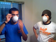 photoblog: To shoot in a hazardous environment, we donned SARs masks