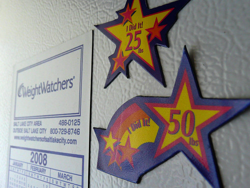 Weight Watchers Award Stars by Laura Moncur from Flickr