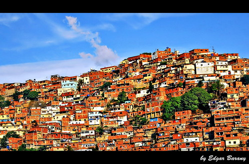  Overpopulated Barrios in Caracas 