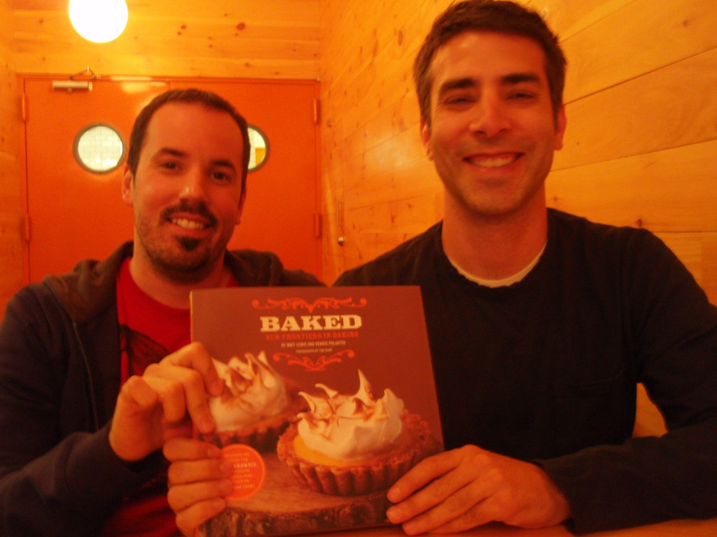 Baked co-owners with their new book